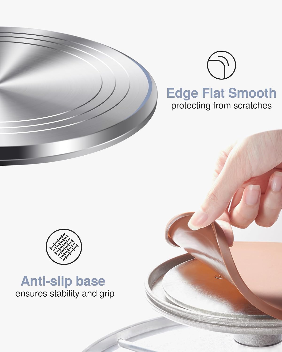 Aluminum Cake Turntable Rotating Non-slip Decorating Cupcake Cake