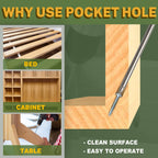 Pocket Hole Screws Fine Thread #8 x1-1/4 Inch, 600 PCS, Galvanized