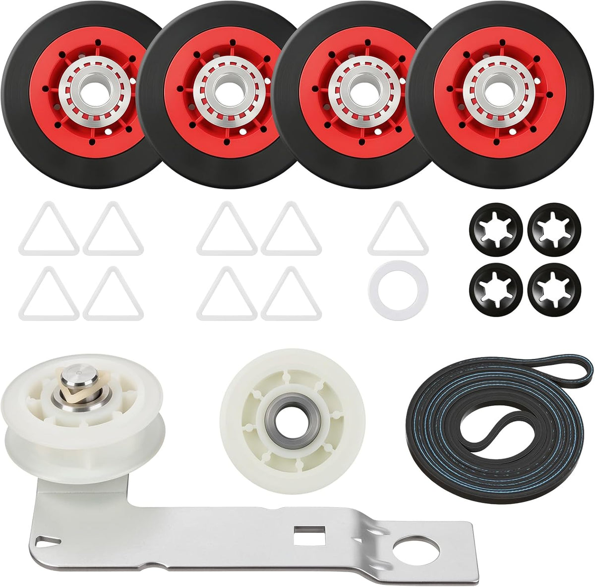 WED75HEFW1 WED5620HW0 WED7500GC0 WED7500GW0 Dryer Repair Kit Idler Pulley