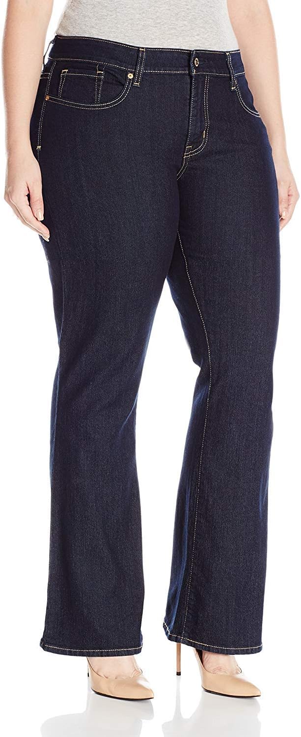 Women's Totally Shaping Mid Rise Bootcut Jeans