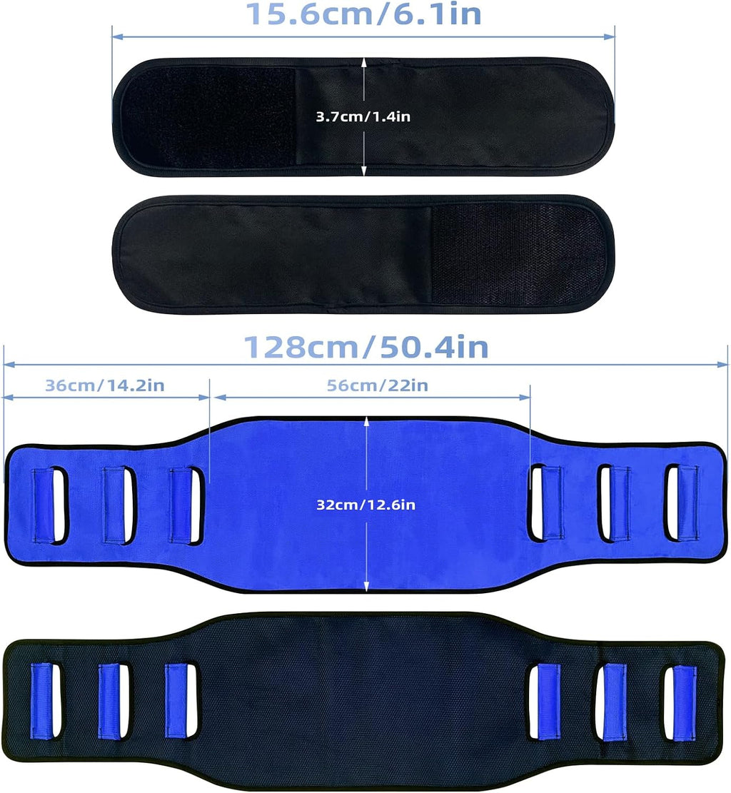 Transfer Sling, Lift Assist Gait Belts for Seniors, Transfer Belt for Elderly and Disabled, Bed Assist Mobility Belt