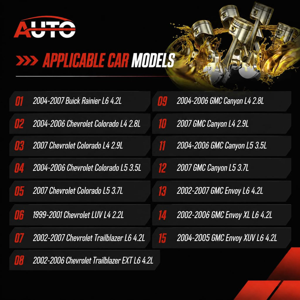 AUTO OCCASION Fuel Injector 6 Pack for Buick GMC