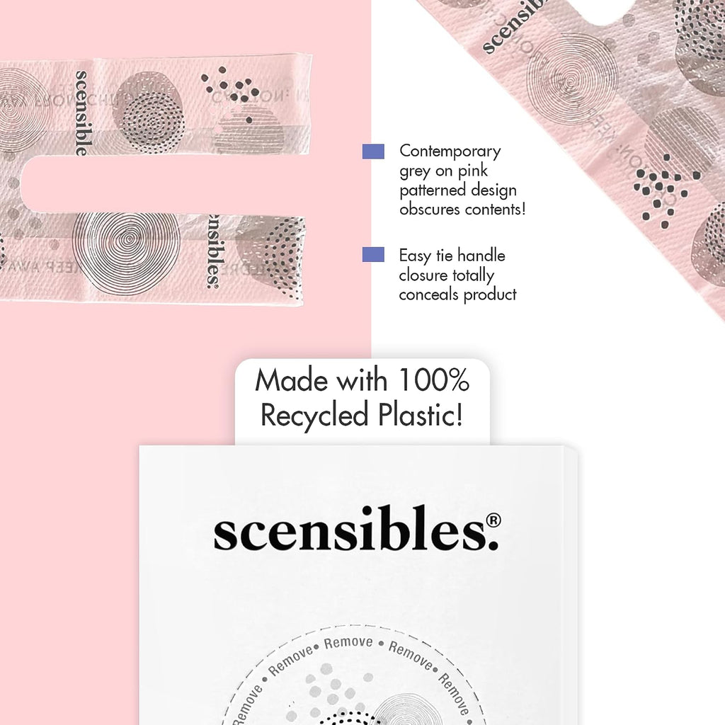 Disposal Bags for Menstrual Care Products - 50 ct Refill Box