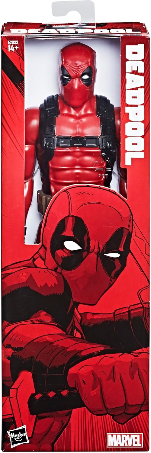 Deadpool 12-Inch Action Figure with Accessory, Super Hero Toys for Fans Ages 14 and Up