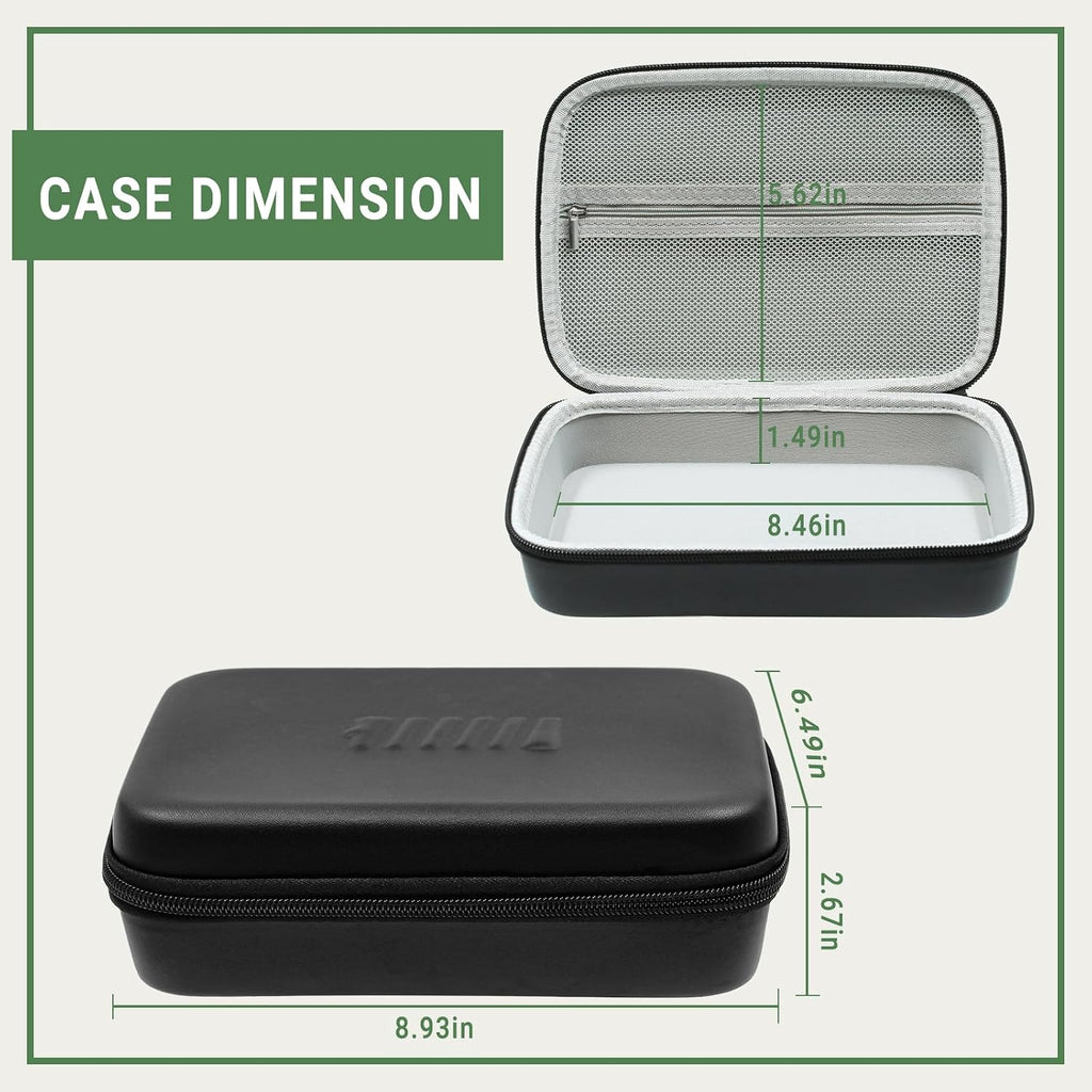 Battery Organizer Storage Case with Tester,88 Slot for AAA AA Button Cells | Mesh Pocket, Carrying Handle, Fireproof