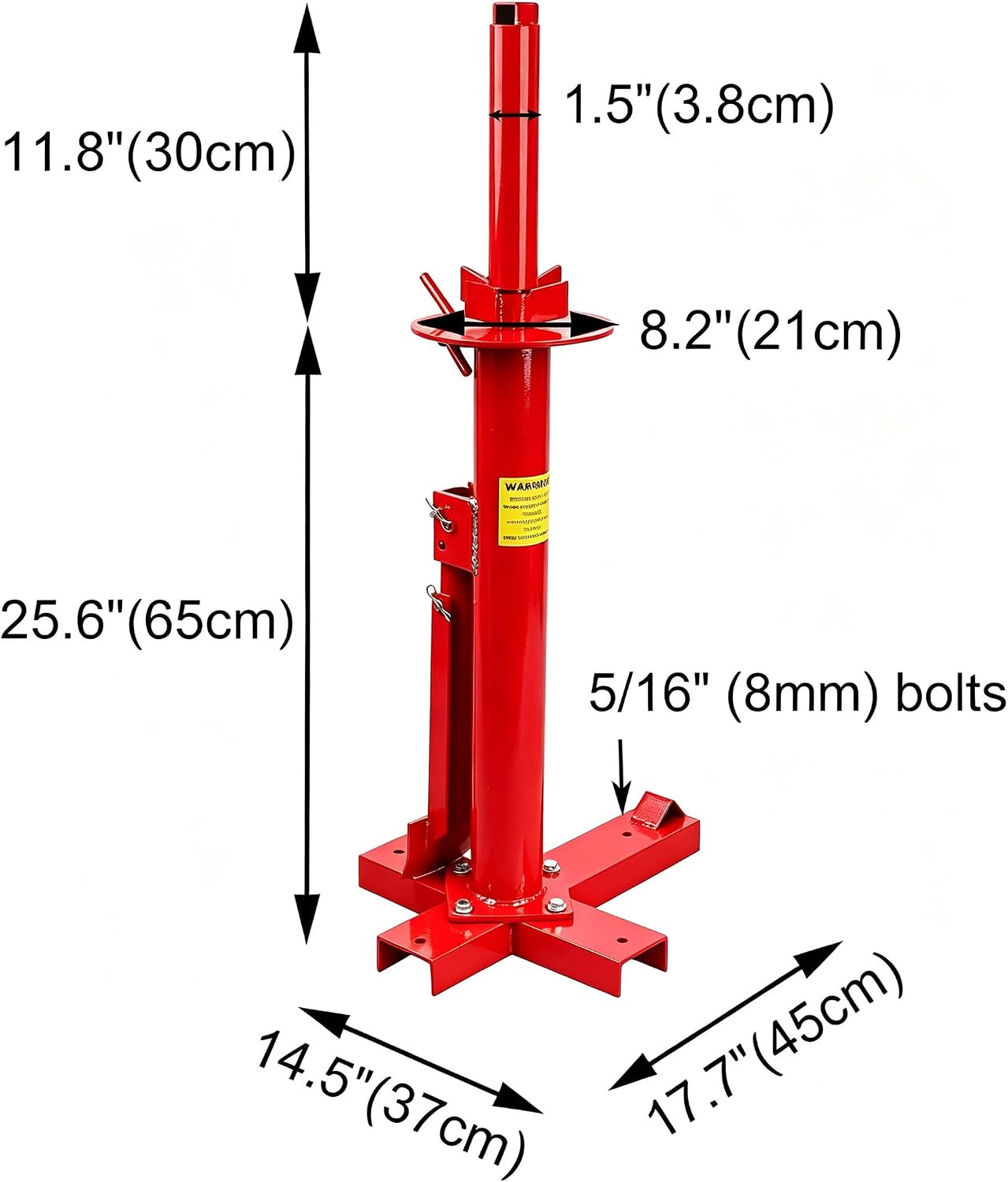 4" to 21" Manual Tire Changer Portable Hand Bead Breaker Mounting Tool Manual Steel Tire Changing Tool for Home