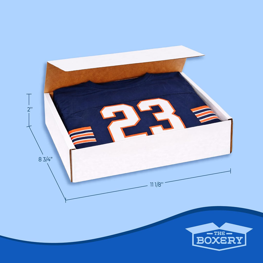 Corrugated Mailers White Tuck Shipping Boxes (11 1/8 x 8 3/4 x 2)