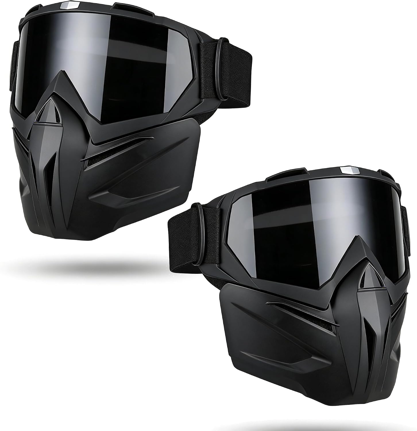 Paintball Mask Anti Fog, Full Face Tactical Mask Goggles Detachable for Motorcycle Cycling Skiing Halloween CS Game