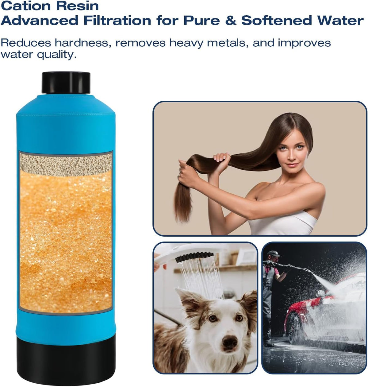 Whole House Water Softener 24,000 Grains,700,000 Gallons