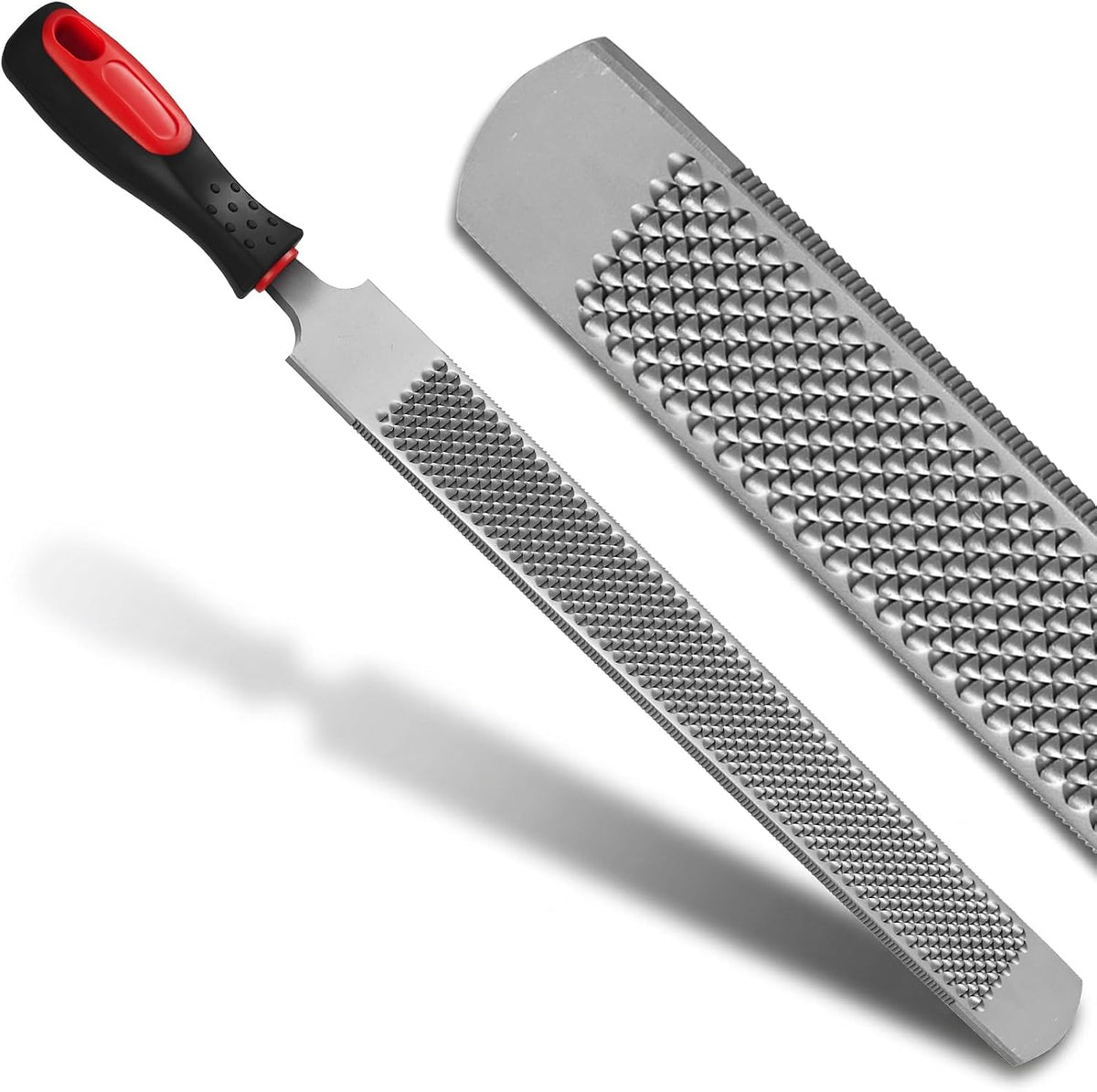 18Inch Professional Farrier Hoof Rasp - Heavy Duty Carbon Steel Hoof Trimmer for Horses, Cattle, Goats, Donkeys