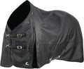 Nevada Medium Weight 1200D Waterproof Horse Turnout Blanket (200g Fill) - Black - 72 in