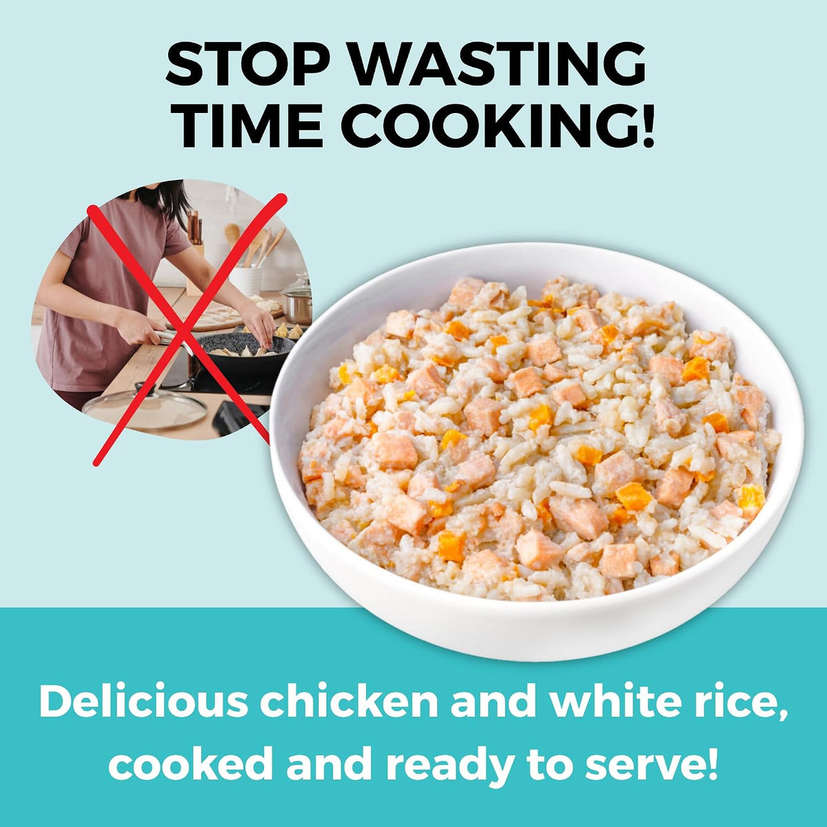 Limited Ingredient Bland Diet for Dogs, Chicken & White Rice Recipe