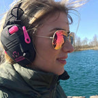 Razor Slim Electronic Earmuffs (Pink)