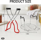2‑Piece Canning Rack for Water Bath Canner, Instant Pot Trivet