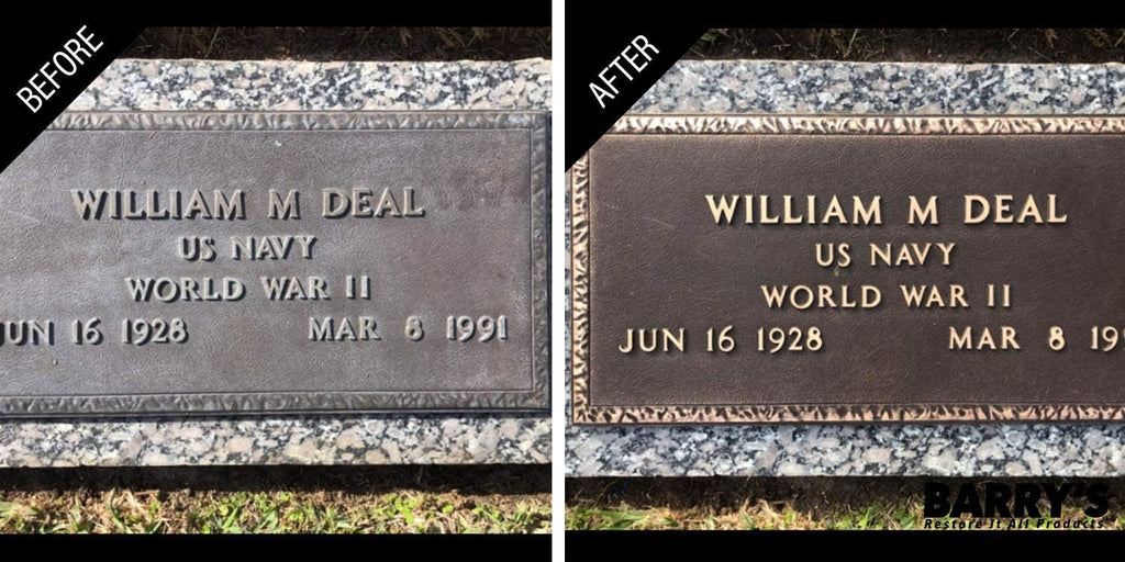 Cemetery Marker Care System | The Internet Sensation that cleans and restores Cemetery Markers! Removes hard water