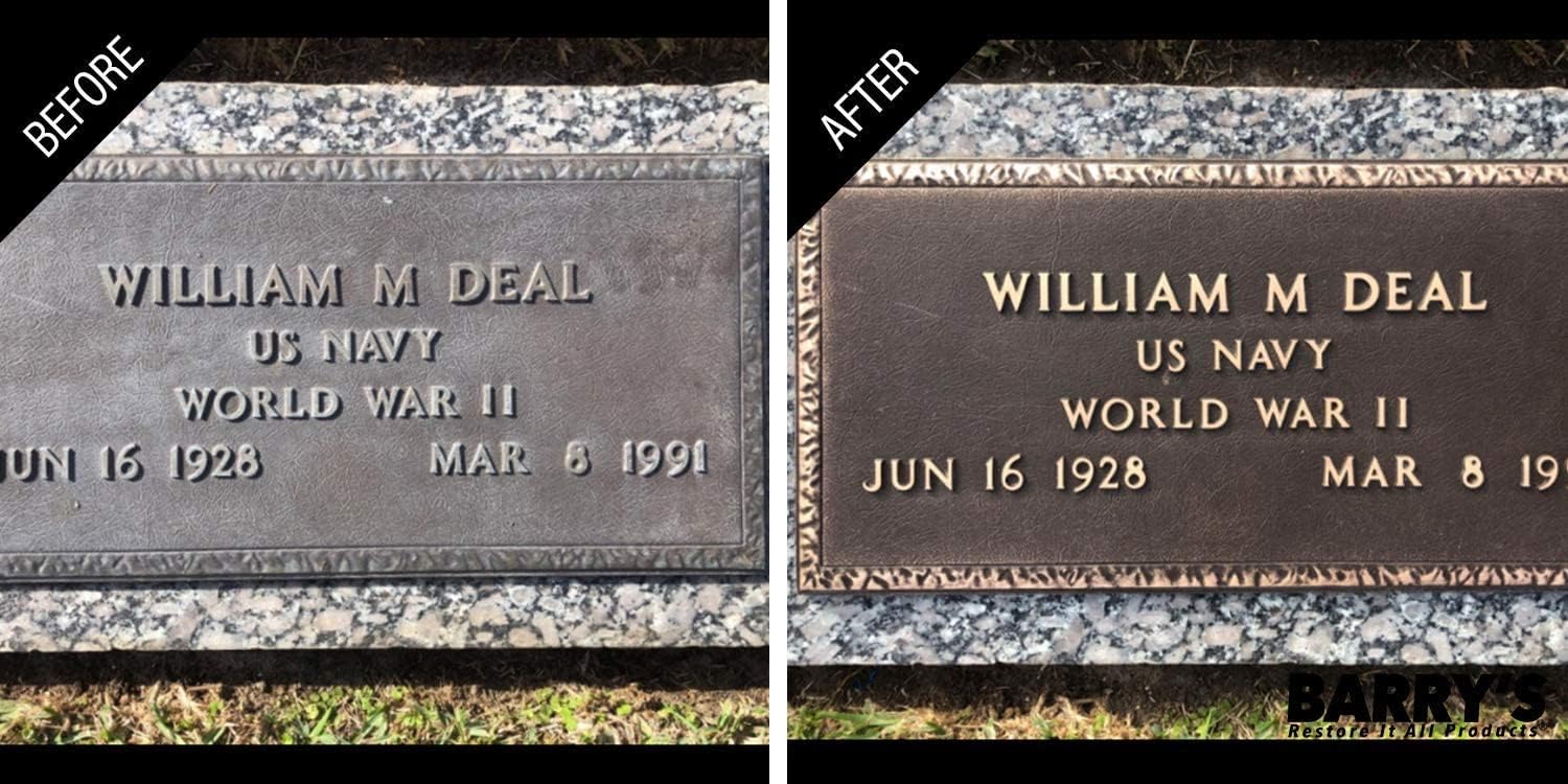 Cemetery Marker Care System | The Internet Sensation that cleans and restores Cemetery Markers! Removes hard water