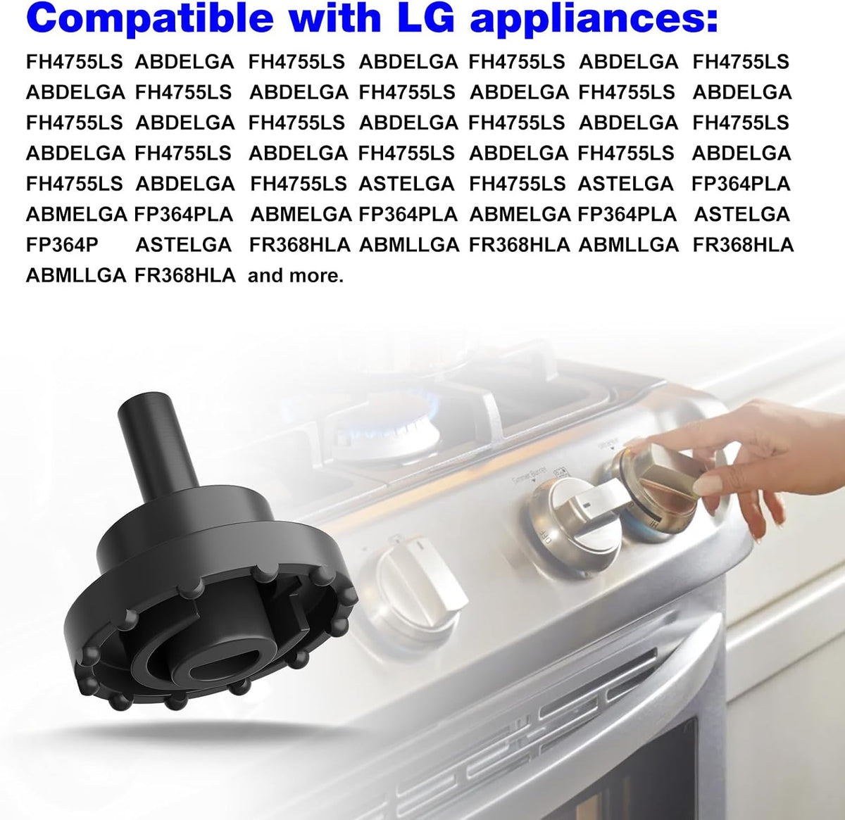 Appliance Knobs Supporter Lever Replacement LG MJH64334701 Stove Parts