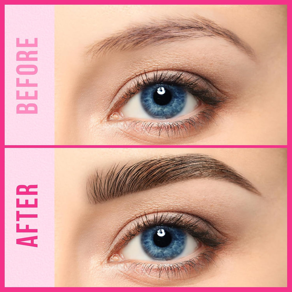 Curved Eyebrow Pen - Eyebrow Pencil, Brow Pencil 2-in-1 Dual-Ended Microblading Eyebrow Pen with Curved Tip and