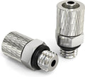 TAILONZ PNEUMATIC 4MM Tube OD x M3 Thread Straight Miniature Quick Release Couplings Locking Pneumatic Fittings PC4-M3 (Pack of 10)