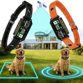 GPS Wireless Dog Fence System –No Subscription Electric Anti Escape Collar,Circular 65-9,840 ft & Irregular Fence.