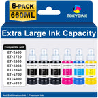Replacement for EPSON 522 High Capacity Ink Refill Bottles