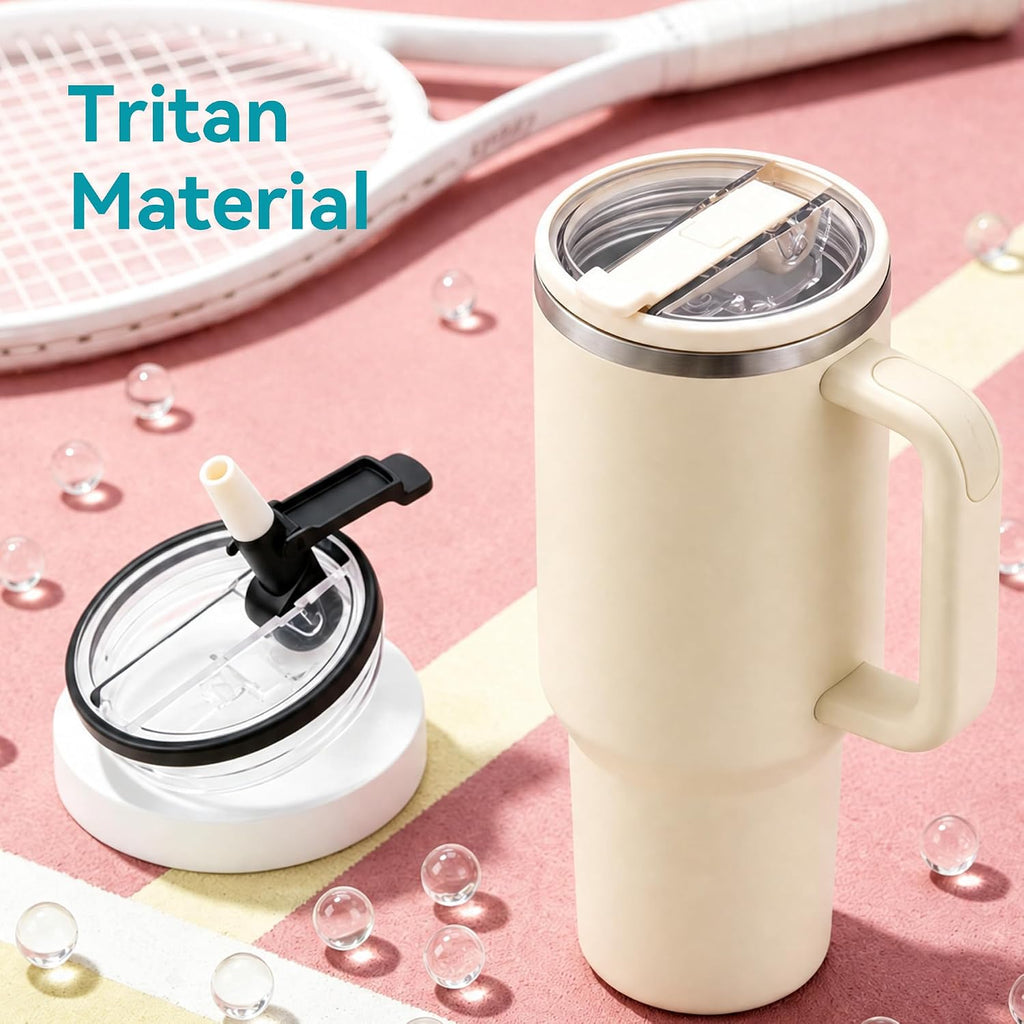 Tritan Replacement Lid for Stanley Quencher H2.0 40 oz & ProTour Tumbler