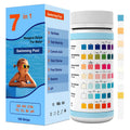 Hot Tub and Pool Test Strips, 7in1 50ct Quick & Accurate Spa Test Strips,Pool Water Test Kit, Salt Testing Kit for