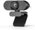 Full HD 1080p Webcam for PC, Laptop & Desktop, Built-in Dual Microphones, Privacy Cover, 85°FOV, Fixed Focus, Plug &