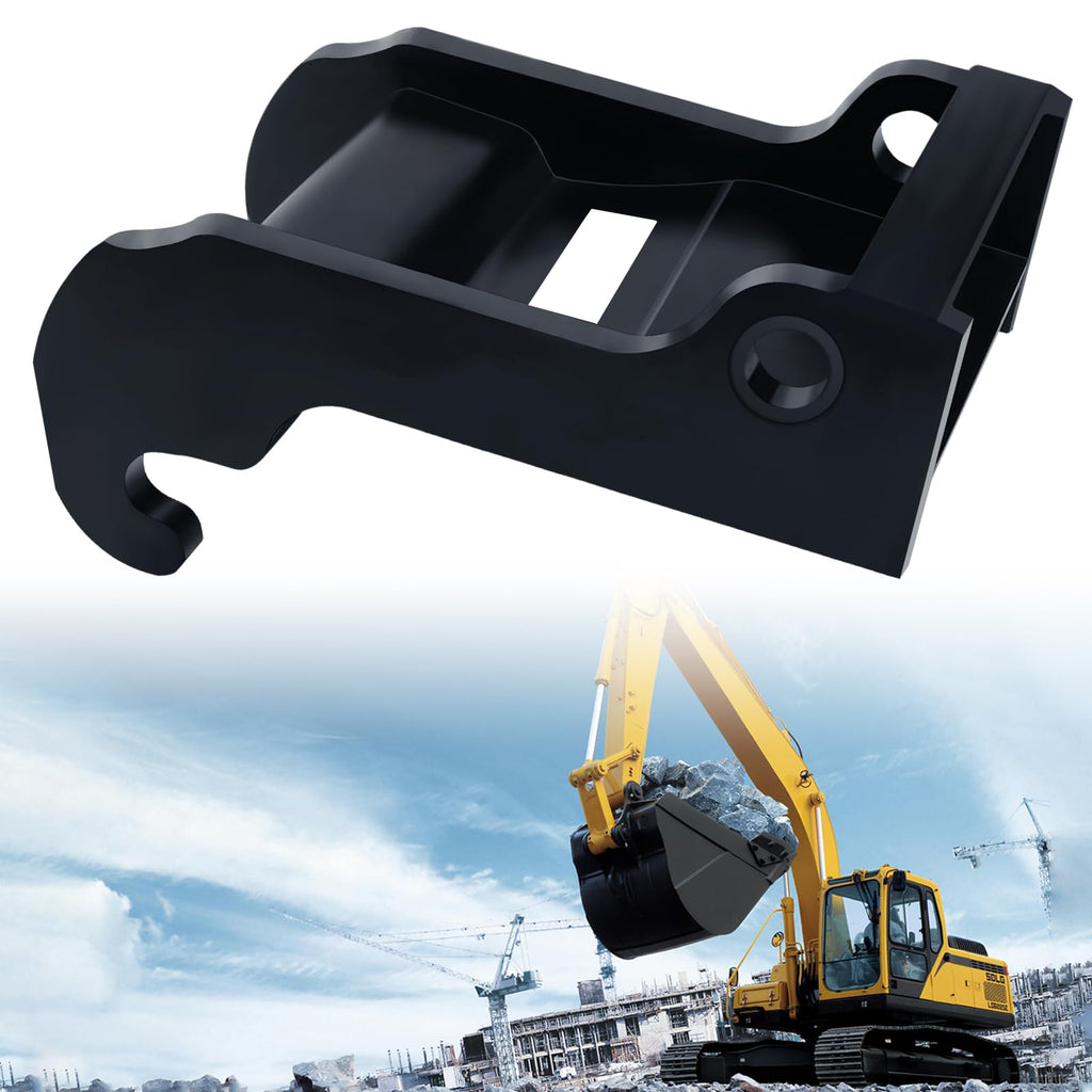 X-Change Coupler Bracket mini Excavator Bucket Mount attachments Quick Attach for Bobcat E Series Black-Coating Steel Attach Coupler