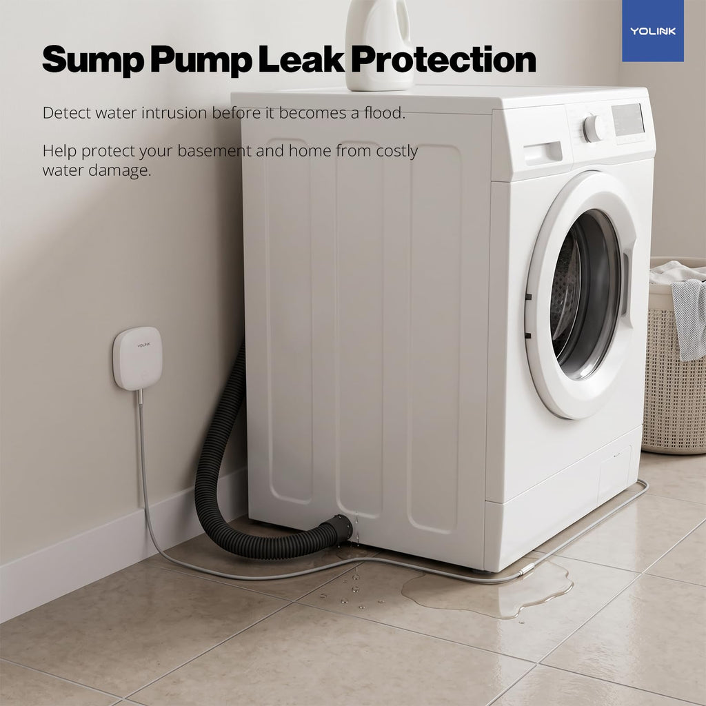 Water Leak Sensor 2, 105 dB Alarm, YS7904G