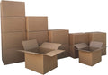 Moving Boxes Kit, Small and Medium, Brown, 15-Pack