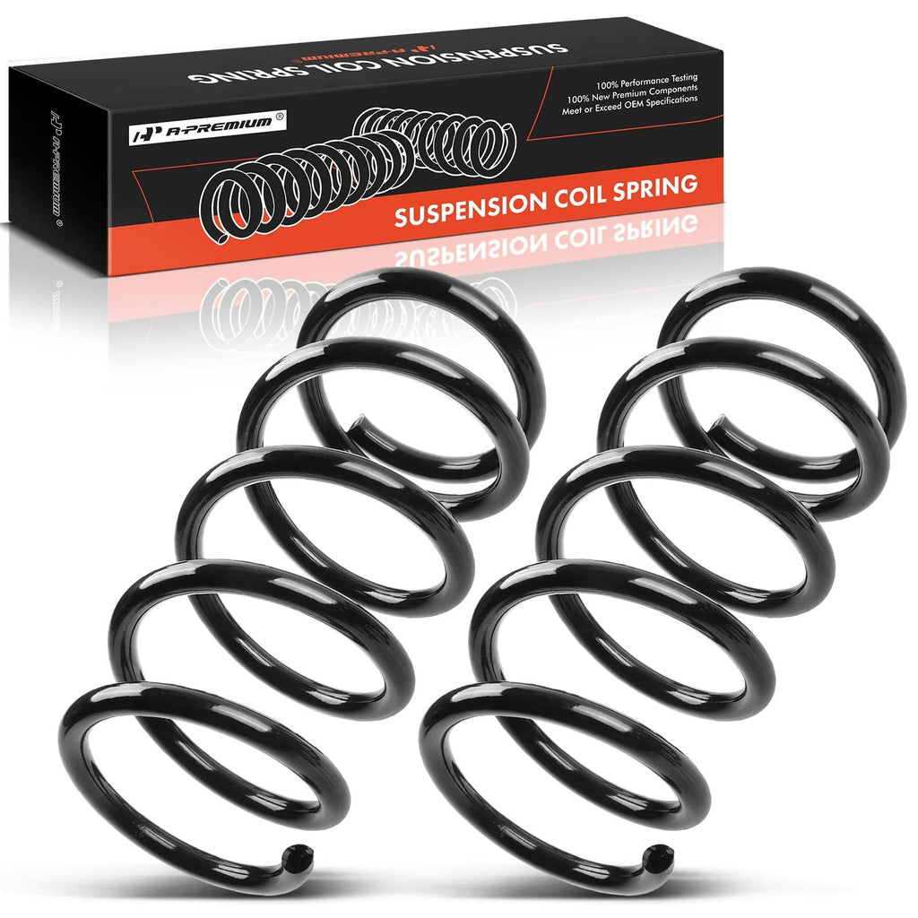 A-Premium Rear Suspension Coil Spring Set Compatible with Honda