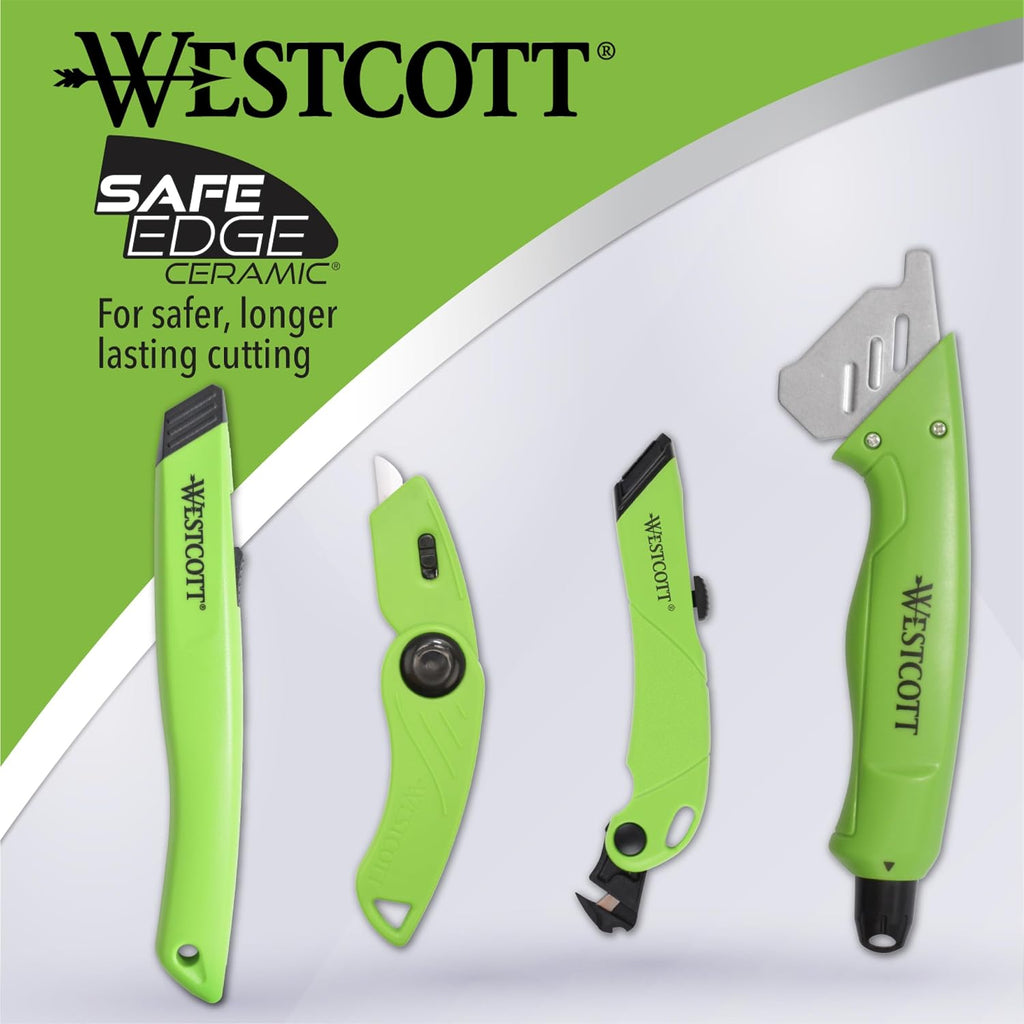 17519 Full-Size Ceramic Blade Box Cutter, Retractable Utility Knife