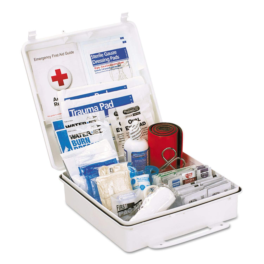 50-Person ANSI Class B First Aid Kit for Workplaces