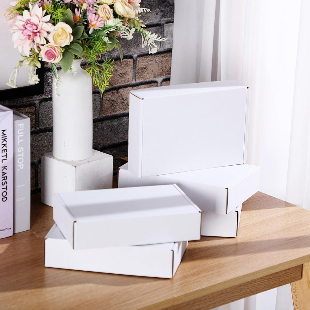 320 Pcs 7 x 5 x 2 Inches Mailing Boxes White Mailer Boxes