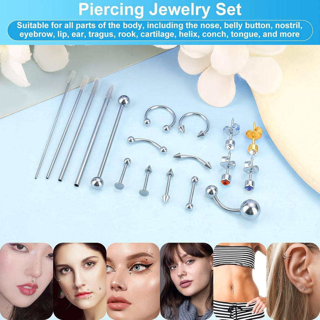 Body Septum Piercing Kit for All Piercings