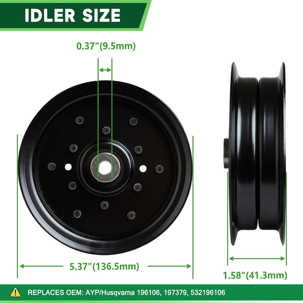 46 inch Deck Rebuild Kit for Husqvarna Poulan PP19H46 2246LS PP20VA46 Lawn Mower Parts Includes 2 Spindle 187292 21546238 2 Blade 531309715 1 Belt 405143 2 Idler 196106 1 Idler 177968