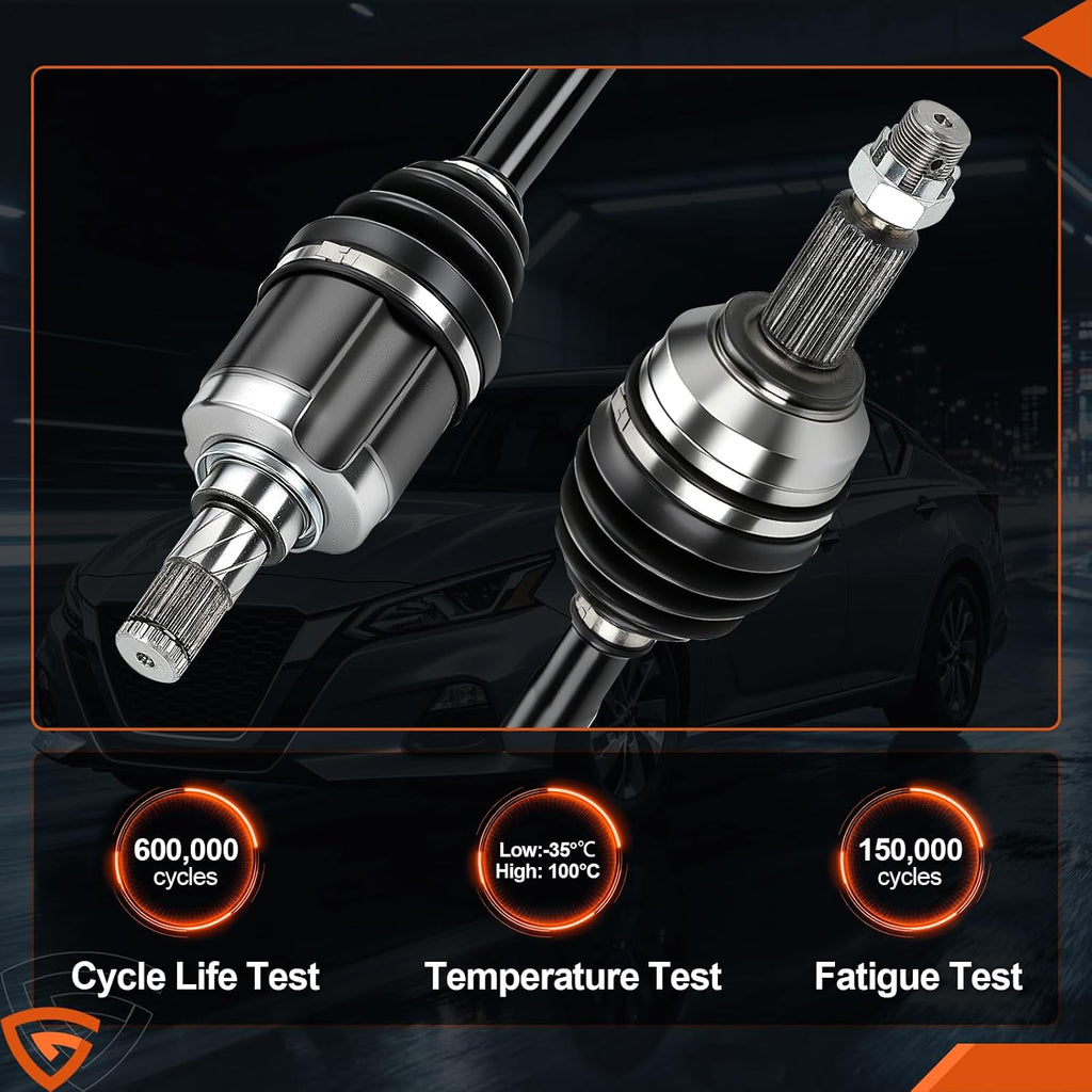 GEARLAST Front CV Axle Shaft Assembly for 2013-2018 Nissan Altima 2.5L Auto