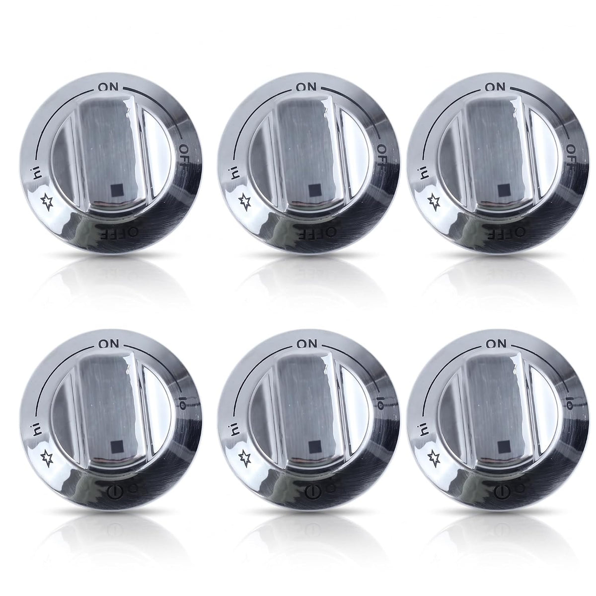 Burner Control Knob Compatible with Electrolux 318242275