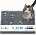 Andalus Small Cat Litter Mat, Pack of 1 - Waterproof, Non-Slip & Easy to Clean Cat Litter Box Mat for Extra Efficient