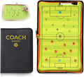 Soccer Coaching Board Soccer Coaches Clipboard Tactical Magnetic Board Kit,Portable Strategy Coaches Board with Dry