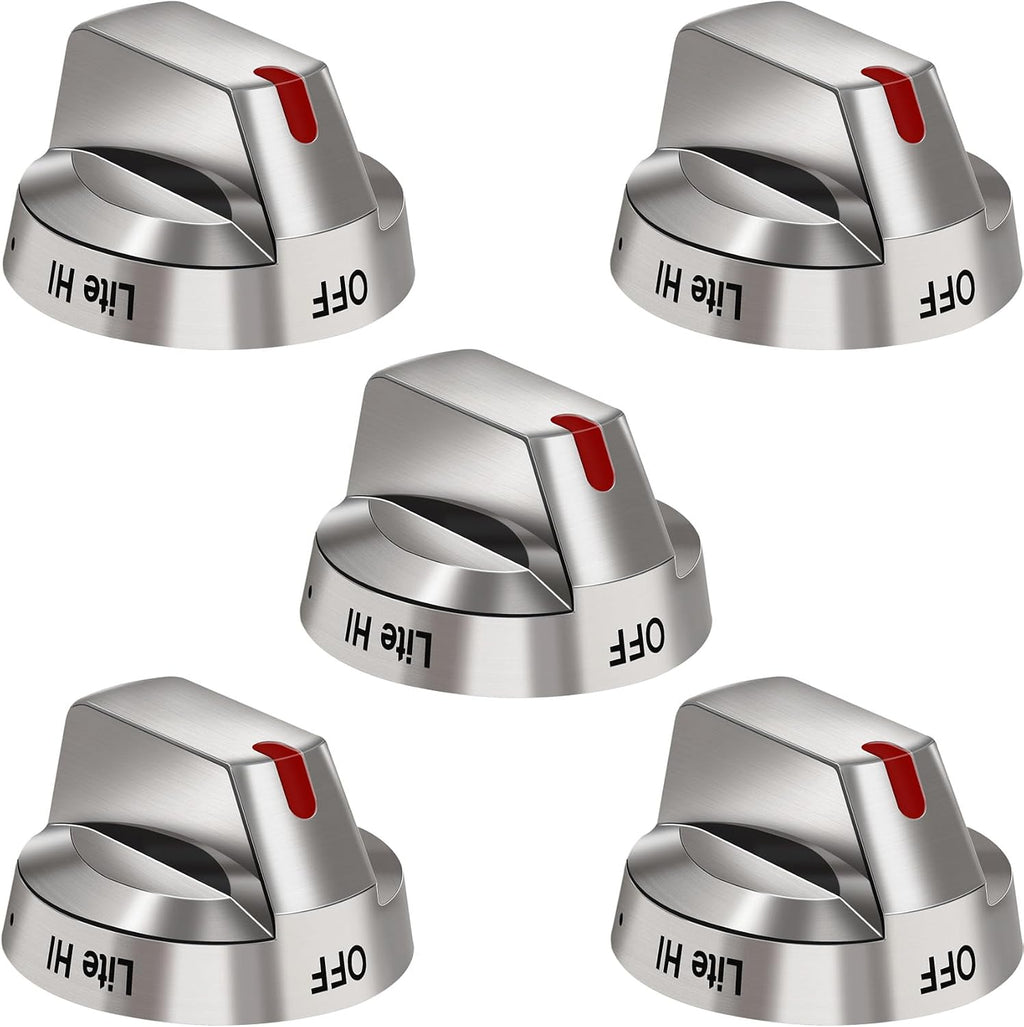 DG64-00473A Gas Stove Control Knob Replacement Compatible with Samsung 5pcs