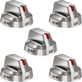 DG64-00473A Gas Stove Control Knob Replacement Compatible with Samsung 5pcs