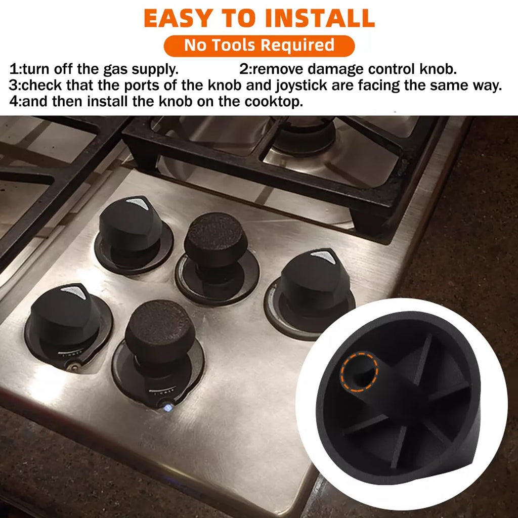 meeeyya Knobs Compatible with Dacor Cooktop Knob Replace Compatible for Dacor 72731 Knob (One)