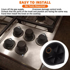 meeeyya Knobs Compatible with Dacor Cooktop Knob Replace Compatible for Dacor 72731 Knob (One)