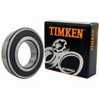 TIMKEN 6209-2RS 45X85X19MM Double Rubber Seal Bearings Pre-Lubricated and Stable Performance and Cost Effective, Deep Groove Ball Bearings