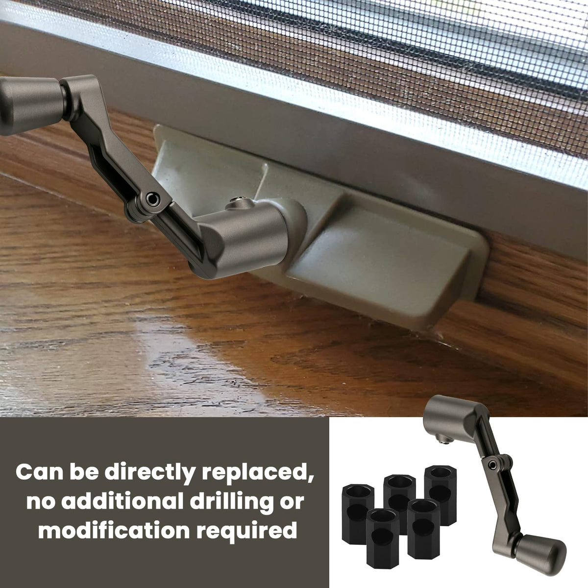 H 3960 Window Crank Handle for Prime-Line Casement Folding Crank Handle