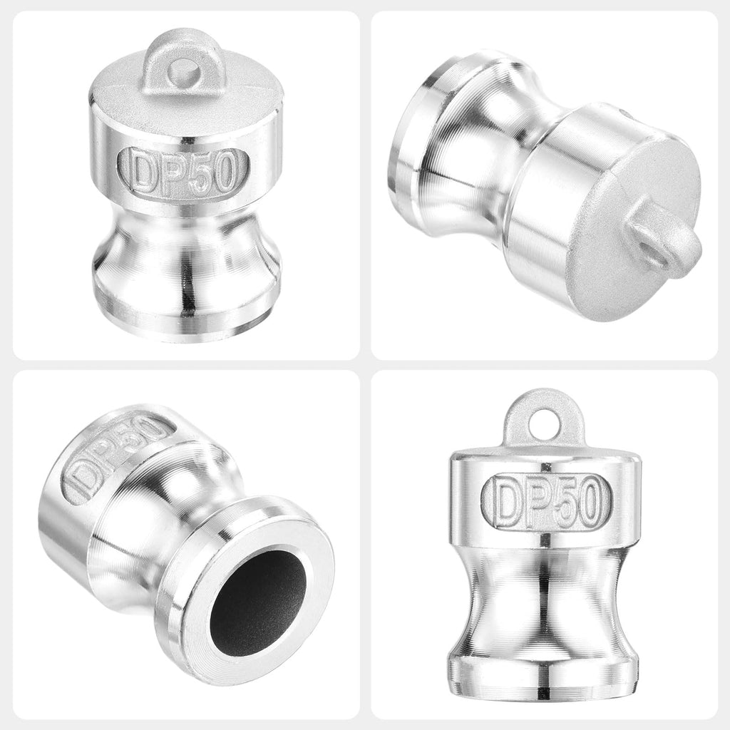 Kozelo Type DP 1/2" Aluminum Dust Plug Cam Lock Hose Fitting