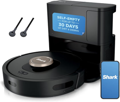 AV2501AE AI Robot Vacuum with XL HEPA Self-Empty Base, Bagless, 60-Day Capacity, LIDAR Navigation, Perfect for Pet