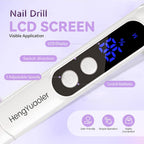 Electric Nail Drill Professional Manicure Pedicure Kit Acrylic Nail Drill Machine for Gel Cordless Nail File Machine